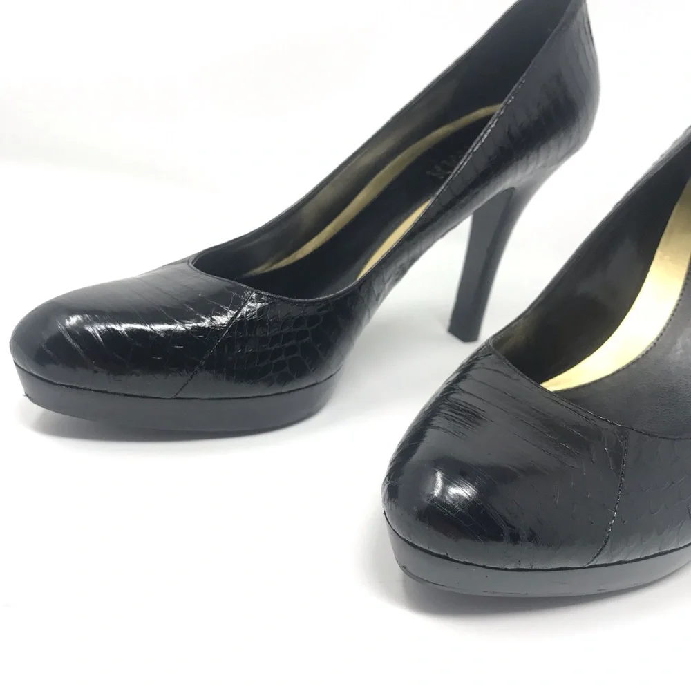 Ralph Lauren Black Heels - Picture 4 of 6